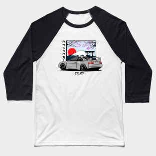 GT4 Silver Celica GT-Four Baseball T-Shirt